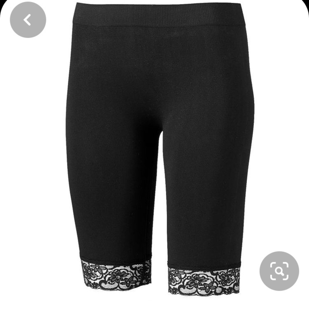 NWT Lace Spandex Biker Shorts